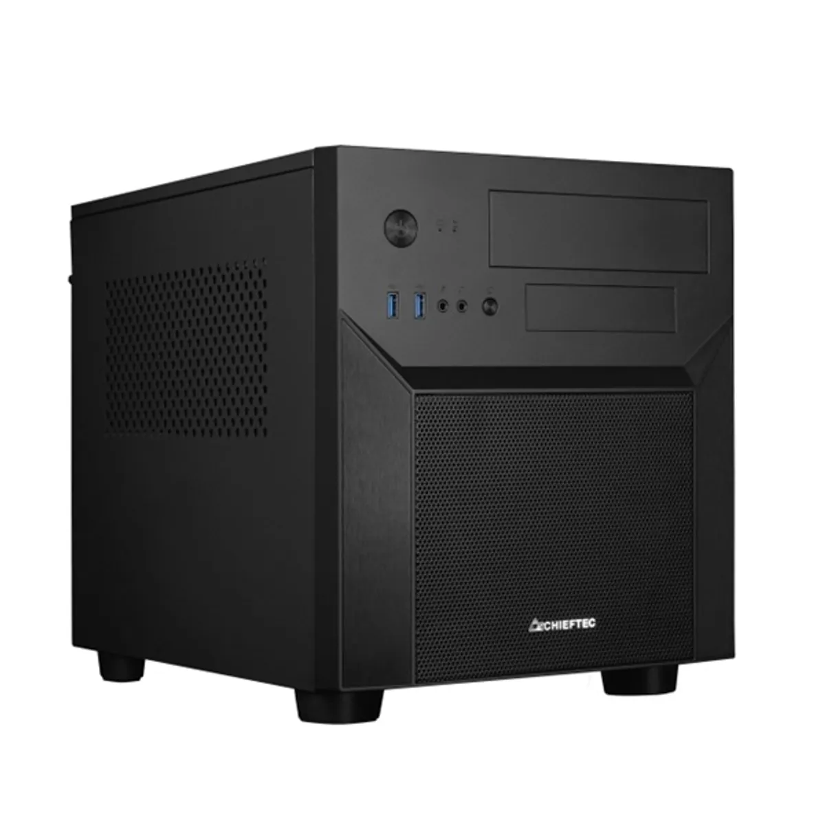 CHIEFTEC CI-02B-OP ProCube kocka mATX 320mm VGA 160mm CPU hűtő max 160mm 1x 5.25" külső 1x 3.5" külső 2x 3.5" belső 3x 2.5" belső előlapi USB 3.1 Gen1 audio #1