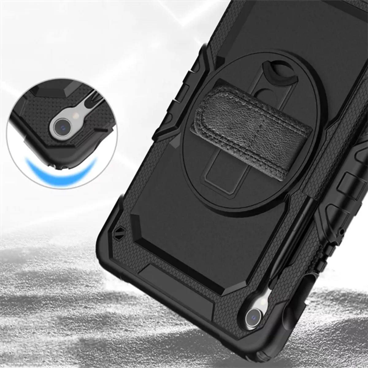 TECH-PROTECT TP606249 tok 12,4" fekete műanyag #7