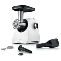 BOSCH MFWS420W MultiPower húsdaráló 1900W 2,5 kg/perc tárcsák 4,5/8 mm kolbásztöltő fehér