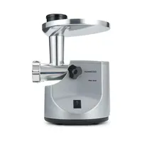Kenwood MG510 Húsdaráló 1600 W 3 db XL lyuktárcsa kolbásztöltő feltét nagy betöltő nyílás 2 funkciós fém tálca #2