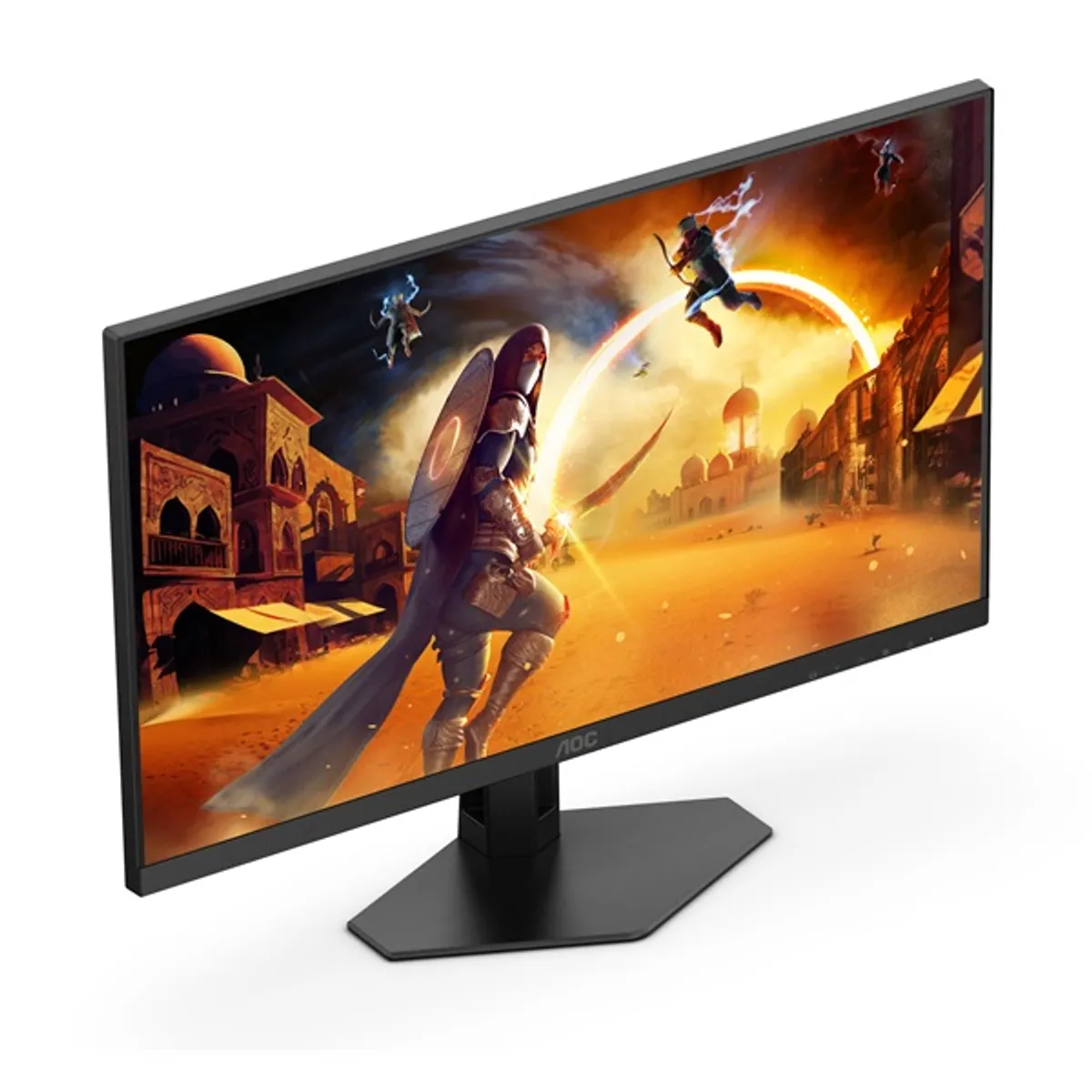 AOC 24G4XE játékmonitor 23.8" 1920x1080 180 Hz 1 ms Fast IPS HDR10 G-SYNC beépített hangszórók VESA #3