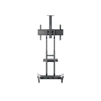 MULTIBRACKETS 7350073734627 M Public Floorstand Basic 180 55-80" polc és kamera tartó max VESA 800x500 90 kg állítható fekete #4