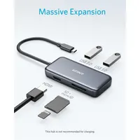 ANKER A8334HA1 USB-C hub 5-port 2xUSB 3.0 HDMI SD TF 4K@30Hz #2