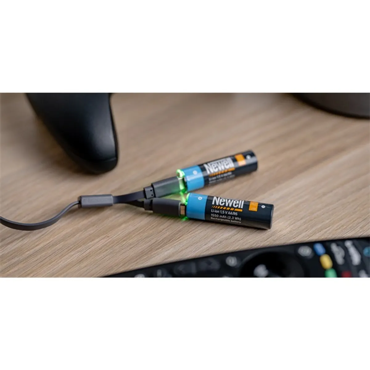 NEWELL NL3463 AA USB-C 1550 mAh akkumulátor 2x Li-ion töltőport USB-C és USB-A kábel #7