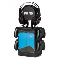 NUMSKULL NS3349 játéktartó állvány Star Trek kék 10 játék- és film tárolás 4 kontroller