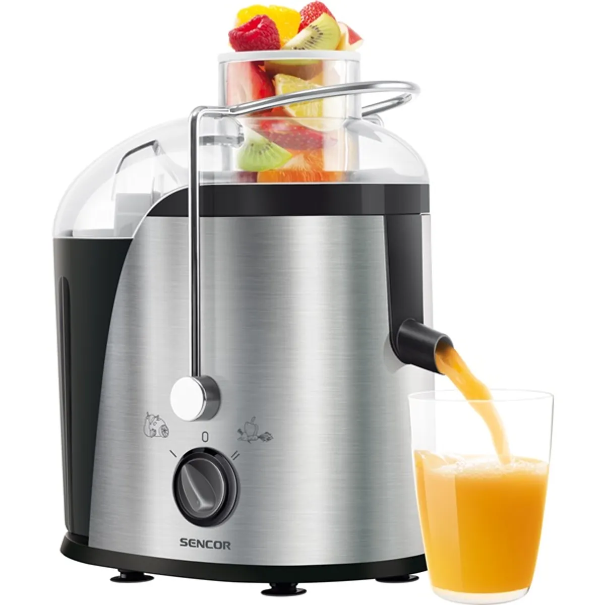 SENCOR SJE 741SS gyümölcsprés 400 W 2 fokozat #2