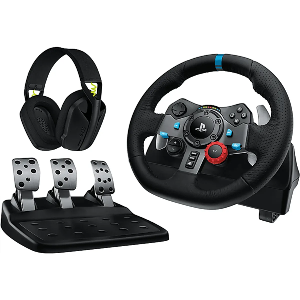 Logitech 991-000539 G29 Driving Force kormány tartalmaz G435 fejhallgató #1