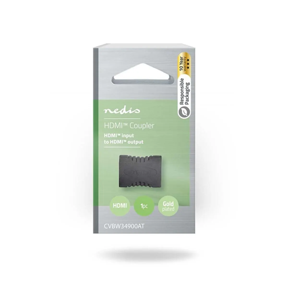 NEDIS CVBW34900AT HDMI M-F adapter aranyozott csatlakozók #1