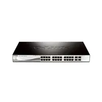 DLINK DGS-1210-28P/E DGS-1210-28P/E 28-portos PoE gigabites switch 4x SFP rack-be szerelhető Layer 2 #1