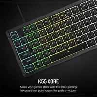CORSAIR CH-9226C65-NA K55 CORE RGB membrán 6 makrógomb cseppálló média-vezérlő #2