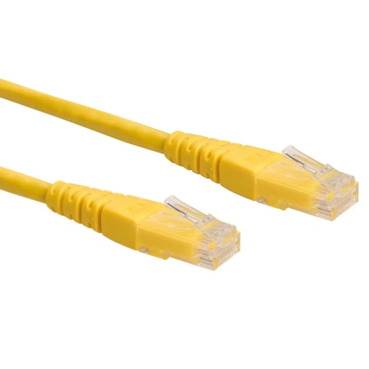 Roline 21.15.1512 cat6 utp patchkábel 0,3 m sárga aranyozott RJ-45 érintkezők #1