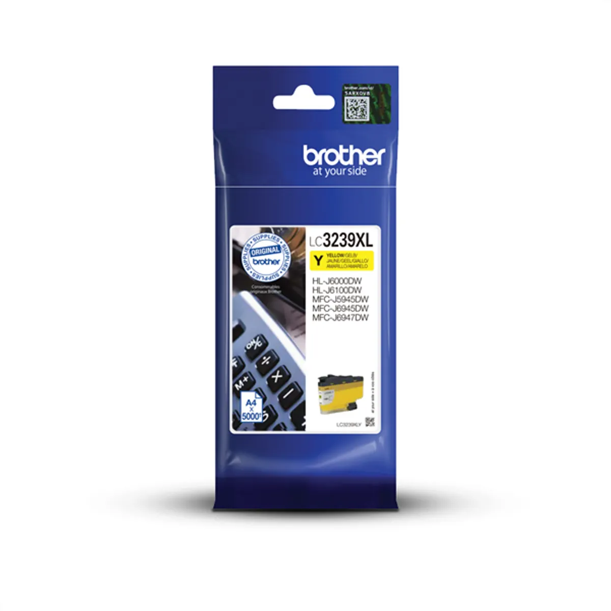BROTHER LC3239XLY tintapatron sárga XL 5000 oldal #1