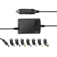 Hama 00200008 slim light univerzális notebook autós töltő 15-19V 70W 7 csatlakozó usb