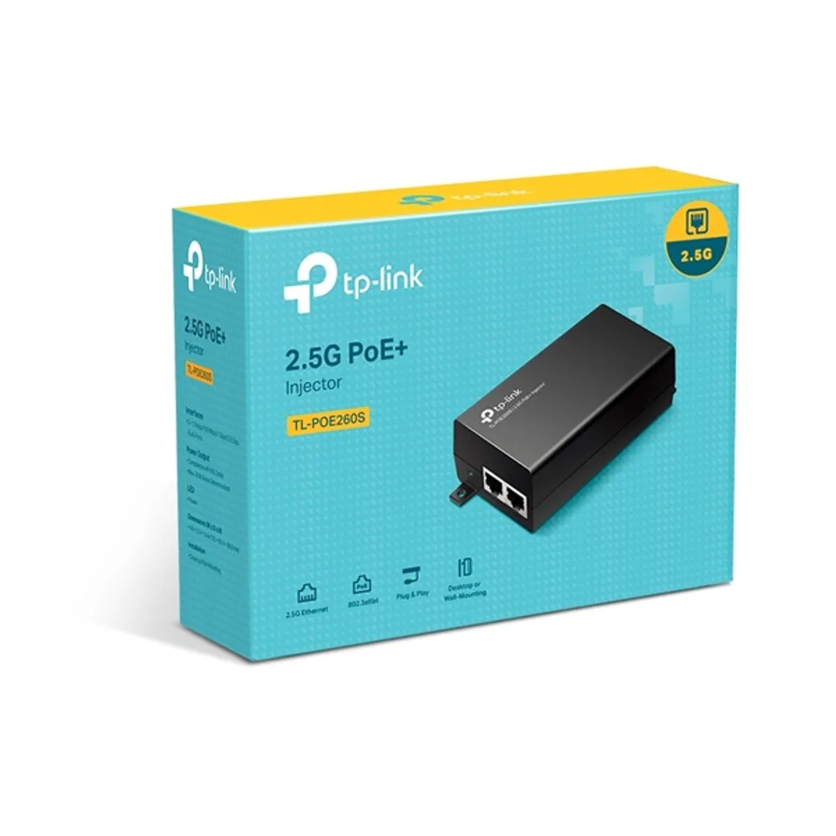 TP-LINK POE260S 2,5G PoE injektor 30W #3