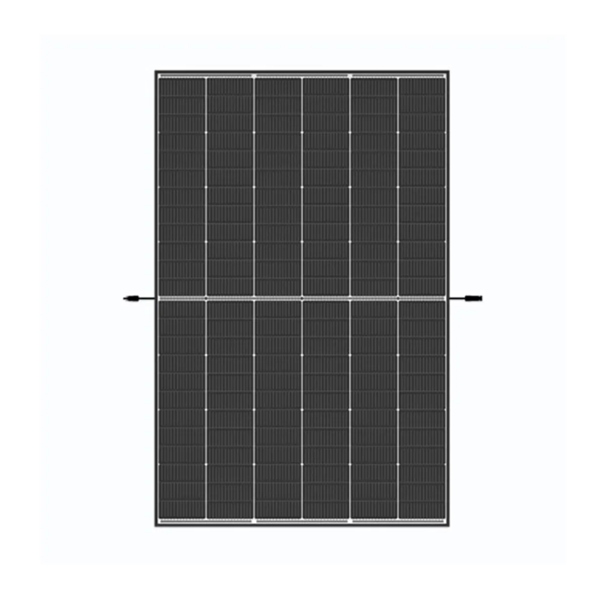 Trina Solar TSM-445NEG9R.28 napelem modul 144 sejtes N-típus 445W Vmpp 44,3V Impp 10,5A Voc 52,6V Isc 10,71A #1