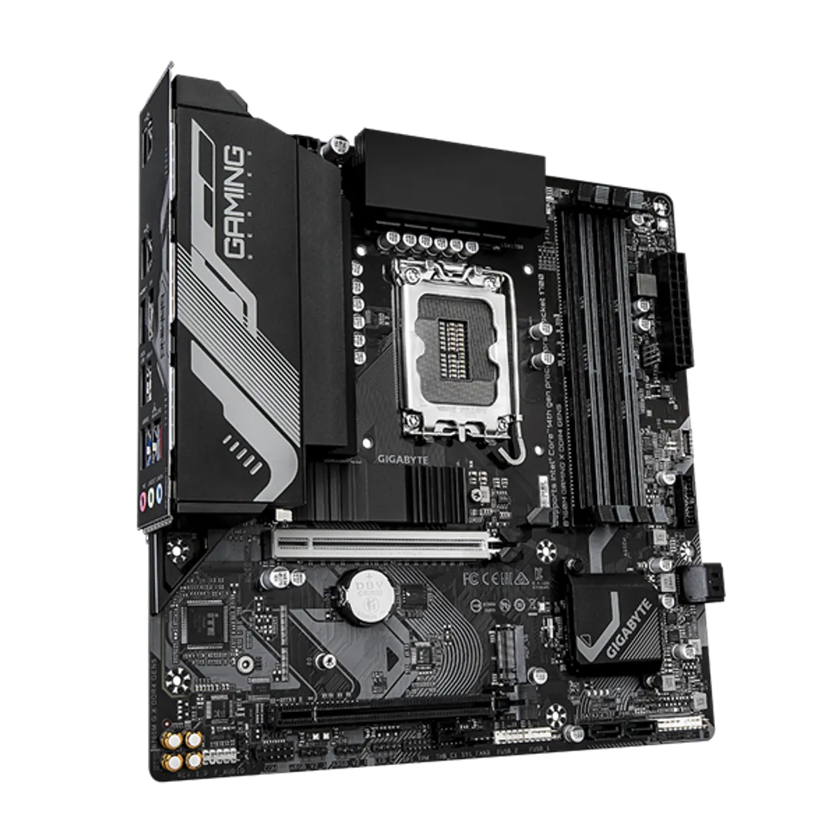 GIGABYTE B760M GAMING X DDR4 GEN5 2,5 GbE LAN 4 db DDR4 DIMM 2 db M.2 PCIe 4.0 x4 HDMI 2.1 DisplayPort 1.2 #1