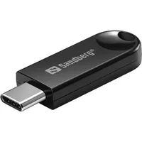 Sandberg 136-69 Bluetooth adapter USB-C 5.3 EDR illesztőprogram nélküli telepítés Windows 11 és 10 kompatibilis #1