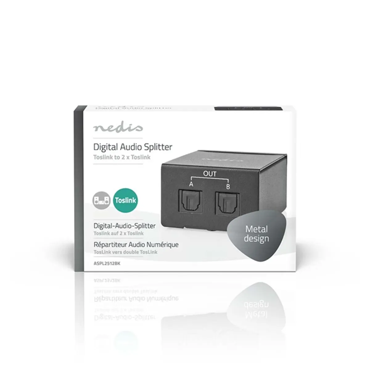 Nedis ASPL2512BK mediastreamelő #3