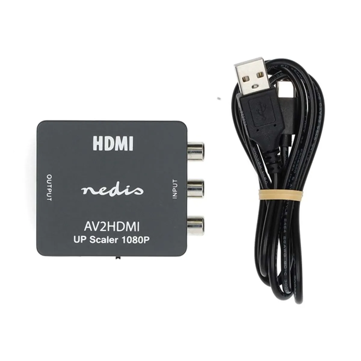 NEDIS VCON3456AT kompozit videó HDMI konverter 1080p 3x RCA bemenet #6