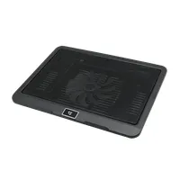 SBOX CP-19 Notebook hűtőpad 15,6" 1x140 mm ventilátor USB hub állítható dőlésszög fekete #2
