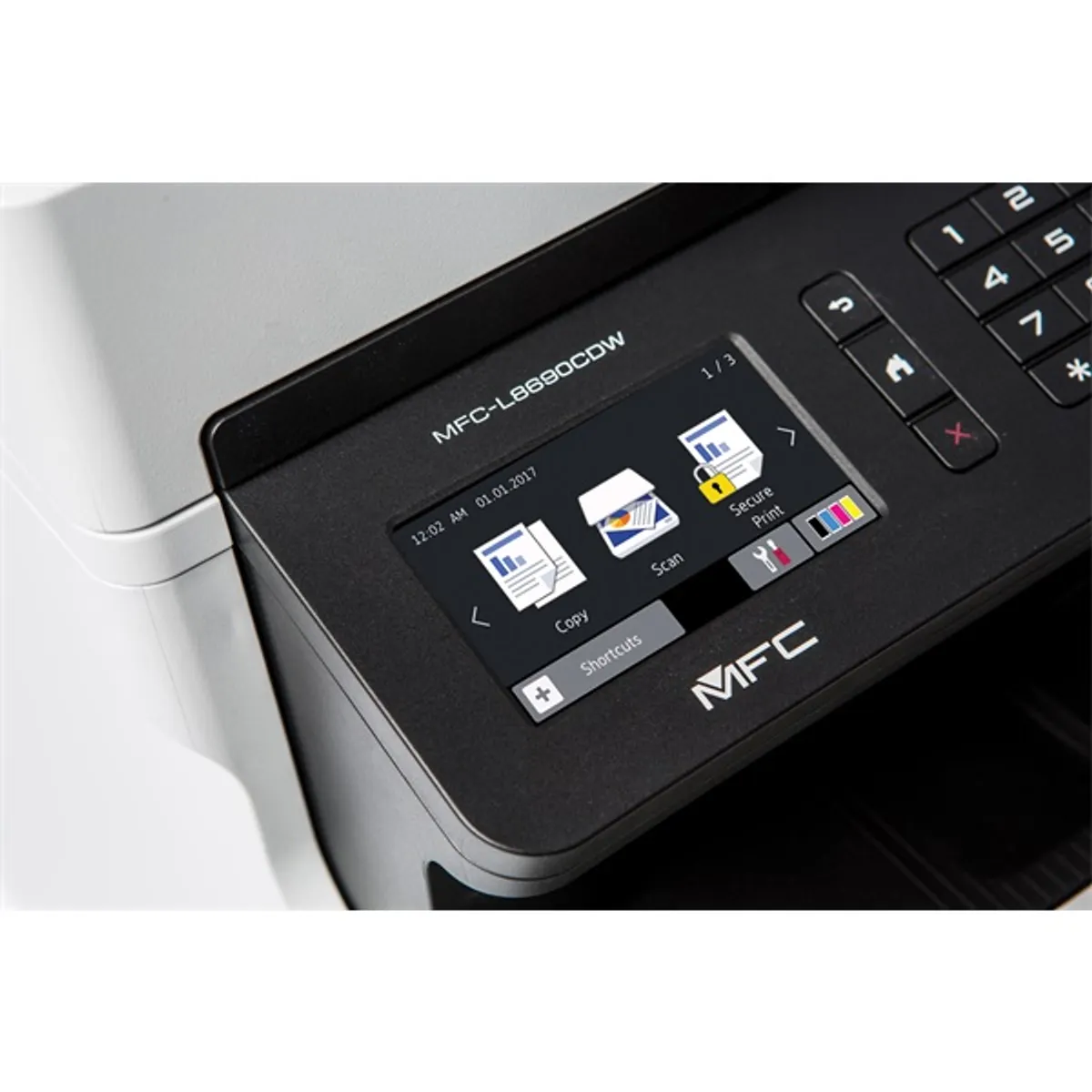 Brother MFCL8690CDWYJ1 MFC-L8690CDW Színes lézer MFP 31 ppm duplex ADF fax USB2.0 LAN Wi-Fi 2400x600dpi 512MB A4 #10