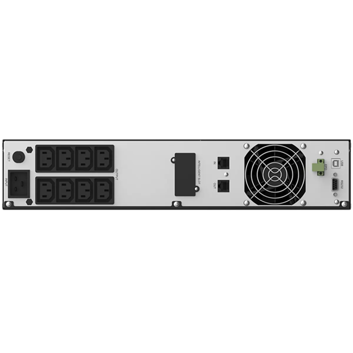 NJOY PWUP-LI300AG-CG01B Argus 3000 line-interaktív USB és soros 8x IEC C13 3000 VA #2
