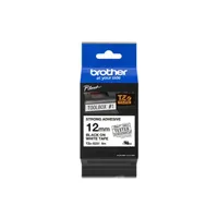 BROTHER TZES231 TZe-S231 laminált címkeszalag 12 mm x 8 m fehér alapon fekete #3