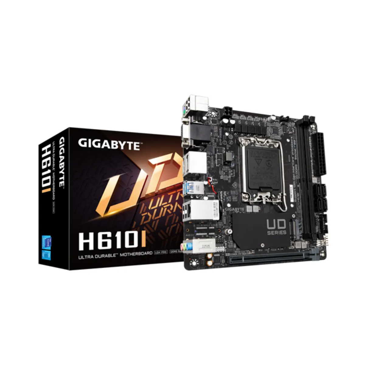 Gigabyte H610I H610I mini-ITX DDR5 LGA1700 64 GB M.2 SATA HDMI DisplayPort #1