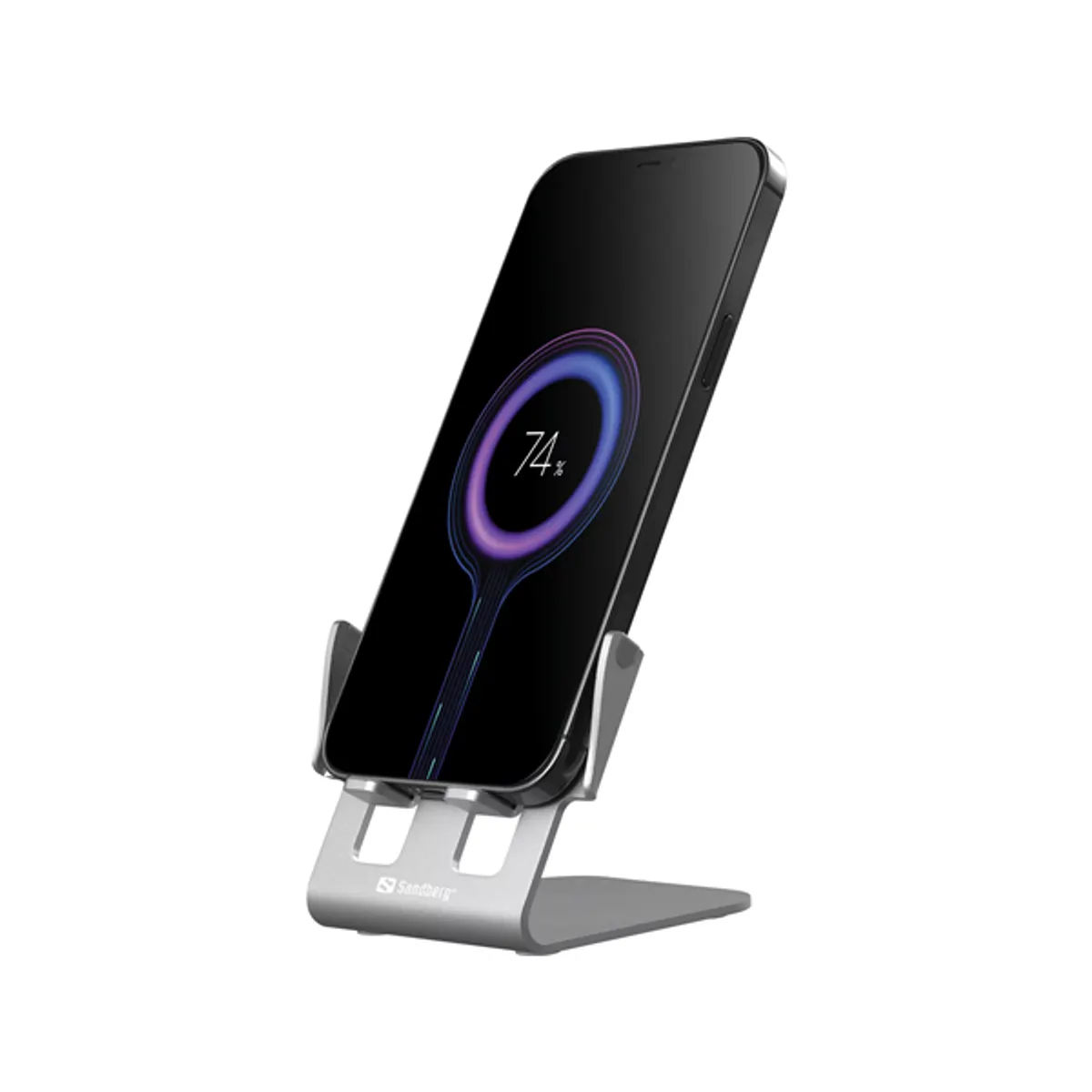 SANDBERG 441-51 Vezeték nélküli töltőállvány 15W Alu Qi USB-C bemenet 5V-2A 9V-2A 12V-1.5A #4