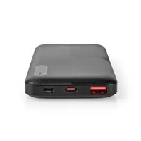 Nedis UPBKPD10000BK külső akkumulátor 10000mAh PD18W USB-C USB-A fekete #3