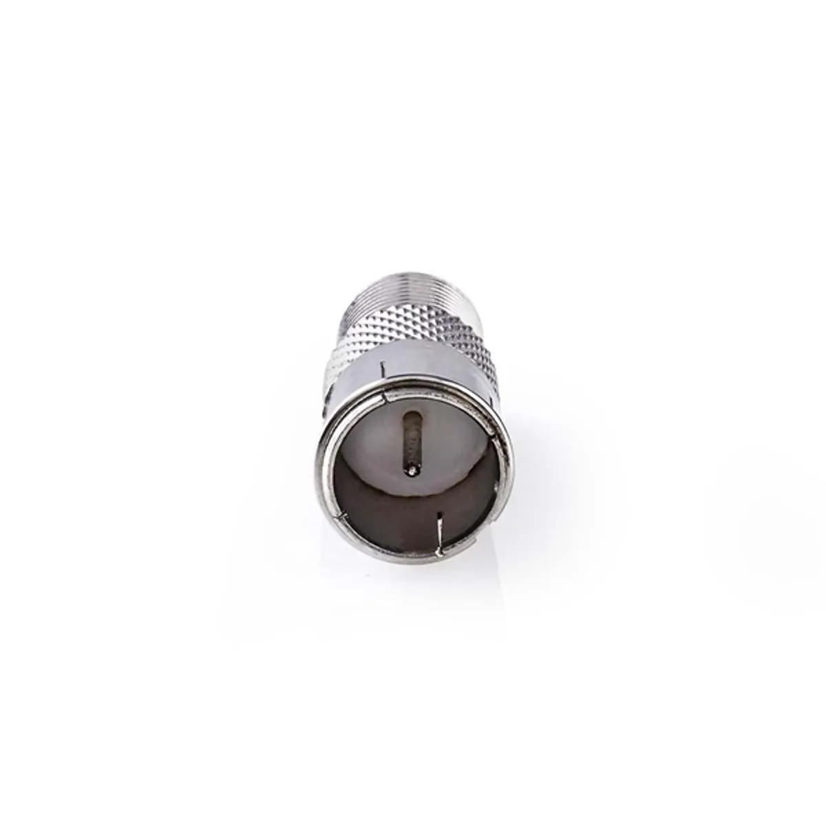 Nedis CSGP41956ME Műholdas és antenna adapter 10 db F férfi gyors, F nő, 75 Ohm, egyenes, nikkelezett, fém #3