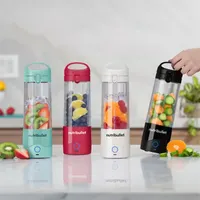 NUTRIBULLET NBP003.LBL hordozható turmixgép 475ml világoskék usb-c töltés 2000mAh #5