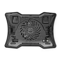 Nedis NBCR101BK Notebook hűtőállvány 17" fémhálós USB-áramellátású #3