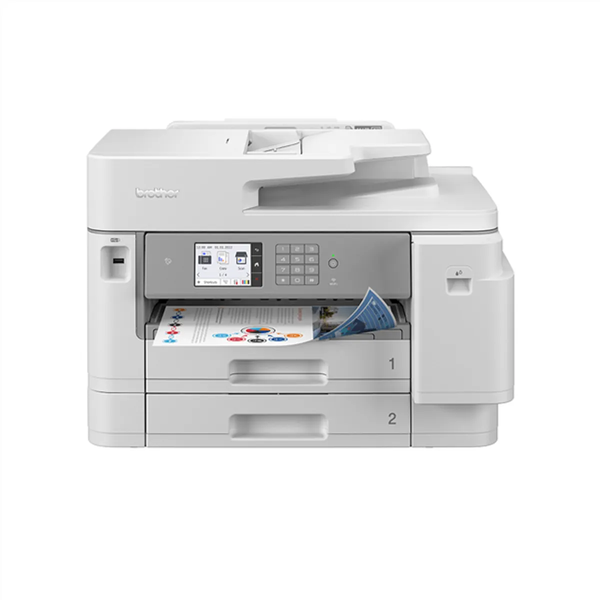 Brother MFCJ5955DWRE1 MFC-J5955DW A3 tintasugaras kétoldalas 50 lapos ADF 30 oldal perc wifi LAN USB #1