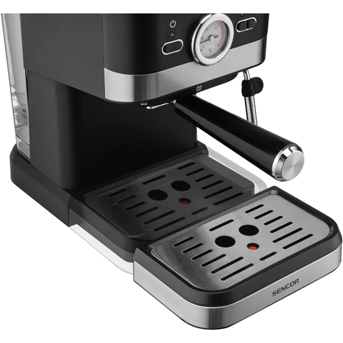 Sencor SES 1721BK Eszpresszó karos kávéfőző 20 bar 1,5 L 1050 W tejhabosító rendszer #8