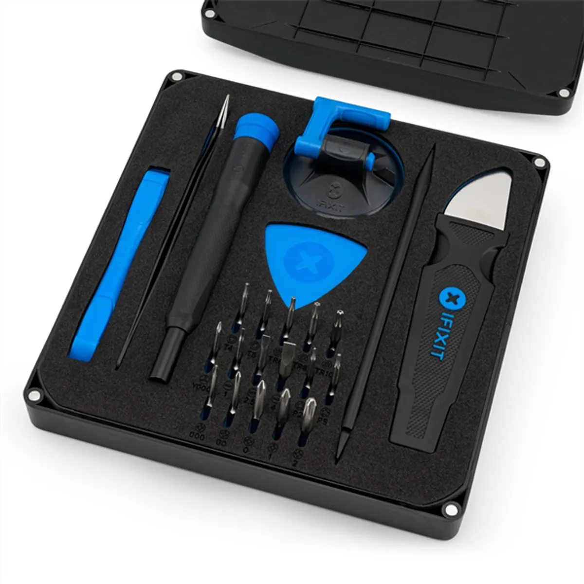 iFixit EU145348-5 Essential Electronics Toolkit 16 precíziós bitek Pentalobe Tri-point mágneses csavarhúzó tok #2