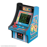MY ARCADE DGUNL-3230 Ms. Pac-Man Micro Player 6.75" hordozható, kivehető joystick, külső hangszóró, 3,5 mm fejhallgató-csatlakozó #5