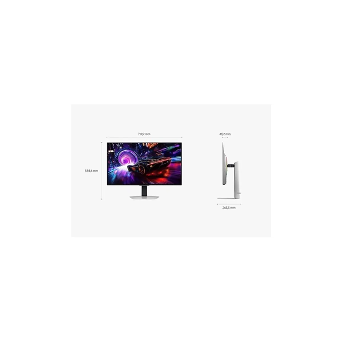 SMG MON LS32FG810SUXEN 32" OLED játékmonitor 3840x2160 (UHD) 16:9 0,03 ms 260 lumen #5