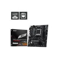 MSI PCC PRO A620AM-B EVO AM5 mATX DDR5 6400 96GB 2x mem PCIe x16 3.0 M.2 RAID HDMI D-Sub VGA LAN 2.5Gb