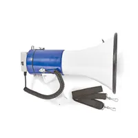 NEDIS meph200wt megafon hatótávolság 1500 m 25 W RMS beépített sziréna vállpánt levehető mikrofon #5