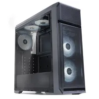 Zalman N5 OF Ház midi ATX 2x 3.5 HDD USB 3.0 audió fekete-szürke #1