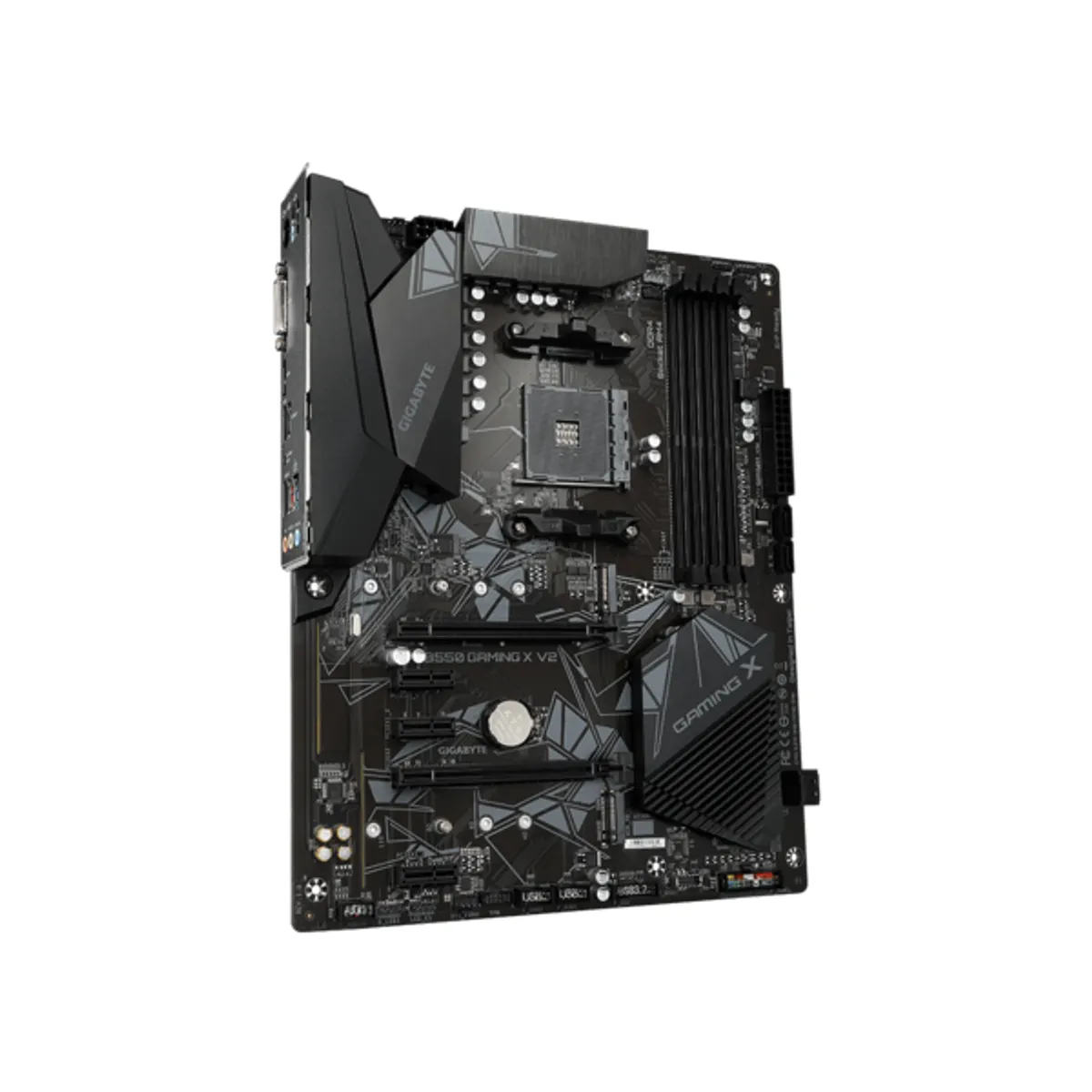 Gigabyte B550 GAMING X V2 Alaplap AM4 ATX 2xM.2 RAID HDMI DVI 4xDDR4 128GB 3200MHz #1