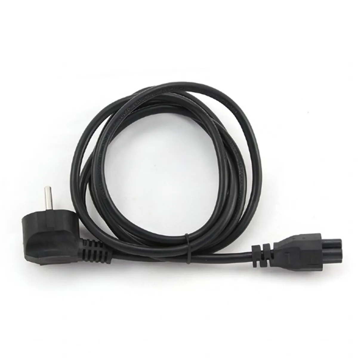 Gembird PC-186-ML12-1M tápkábel c5-schuko 1m VDE fekete #2