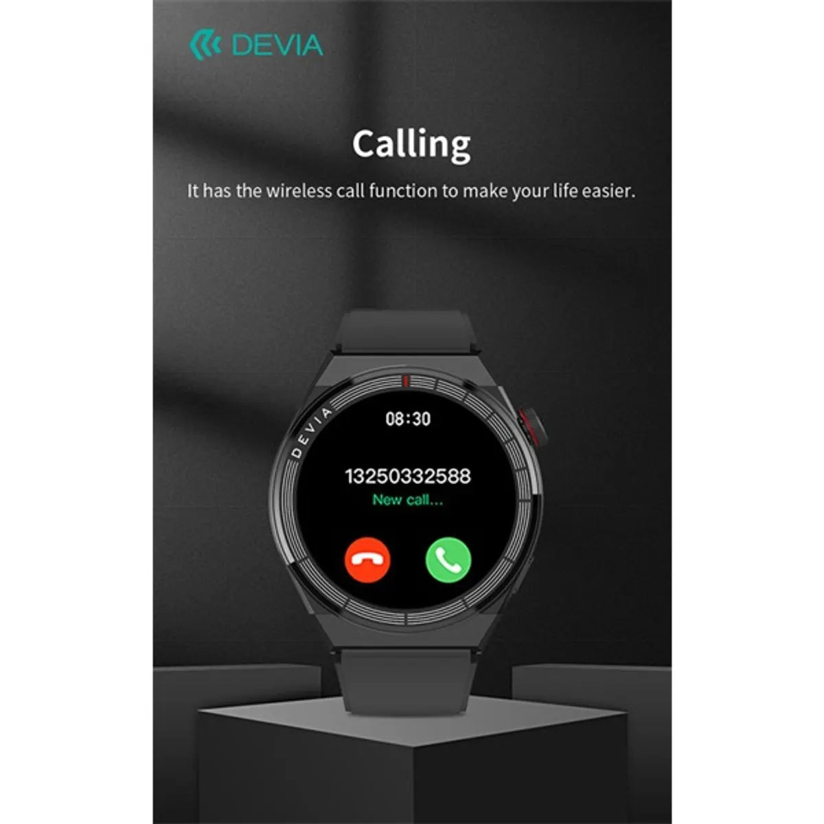 Devia ST111455 Pro1V2 ezüst 1.43" amoled okosóra #3