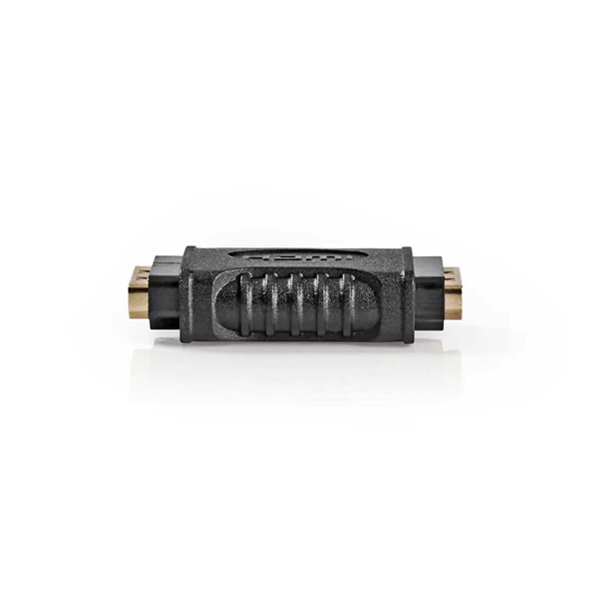 NEDIS cvgb34900bk HDMI toldó adapter aranyozott csatlakozók fekete egyenes #3