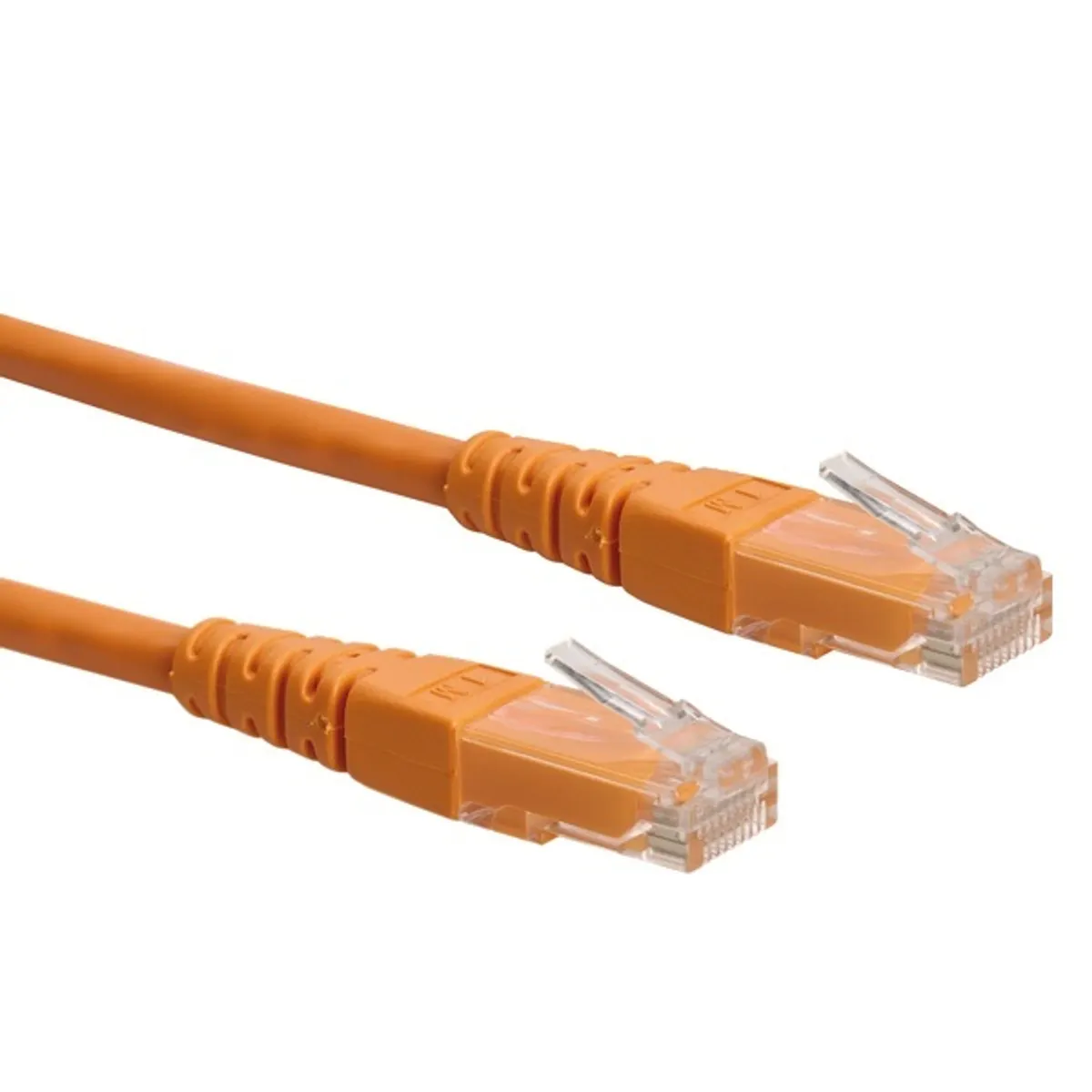 ROLINE 21.15.1537 patch kábel cat6 utp rj-45 1m narancs #1