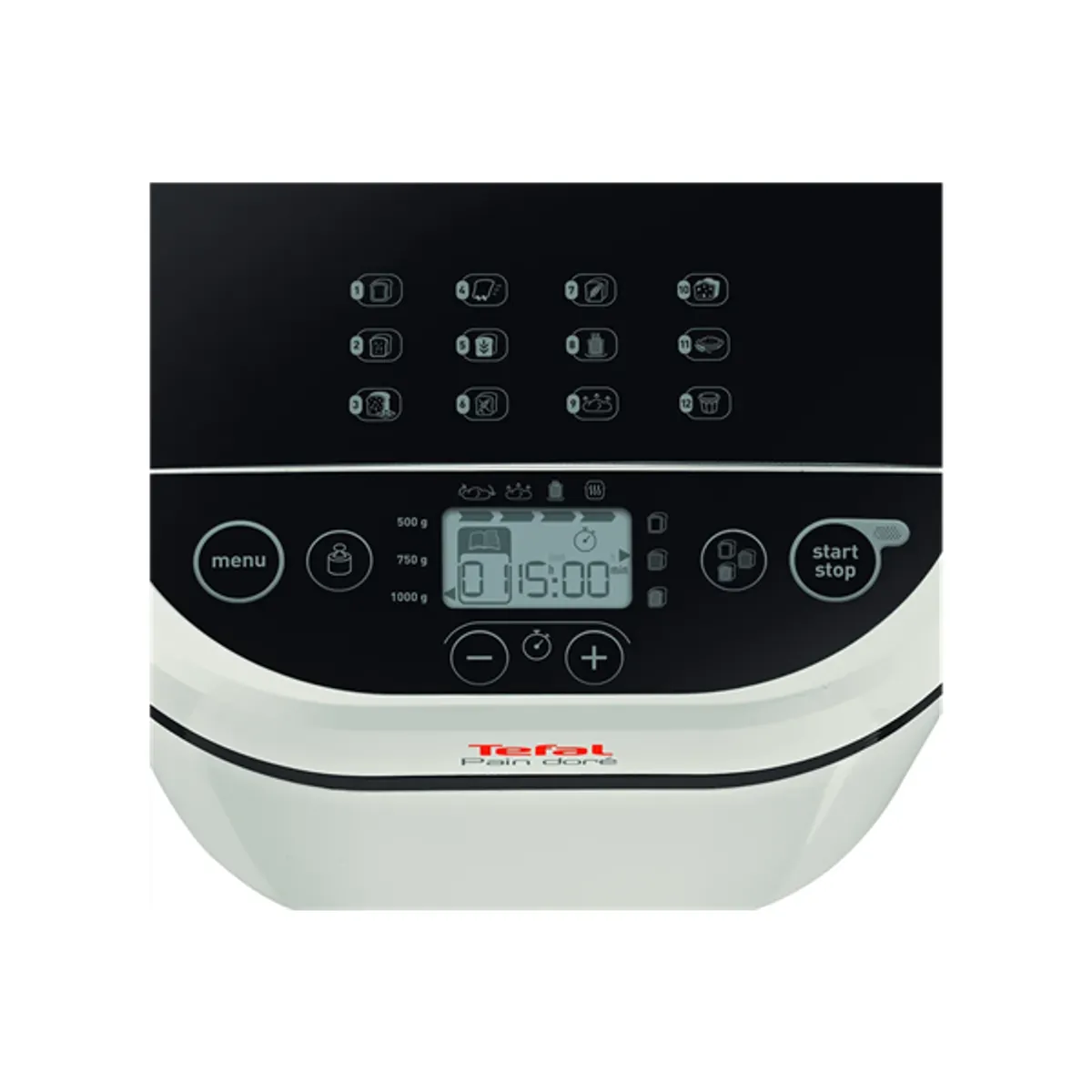TEFAL PF210138 Pain Doré kenyérsütőgép 12 program 1 kg 720 W 3 súlybeállítás 15 órás késleltetett indítás fehér #5