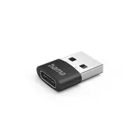Hama 00201532 adapter USB-A dugó USB-C aljzat 3db fekete #2