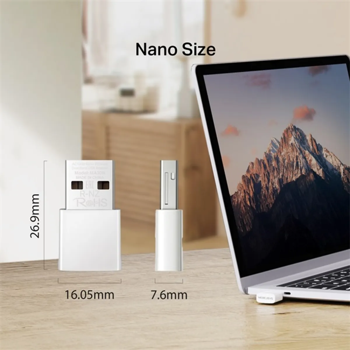 TP-LINK MA30N AC1300 Nano USB Wi-Fi adapter duál-sávos USB 2.0 #2