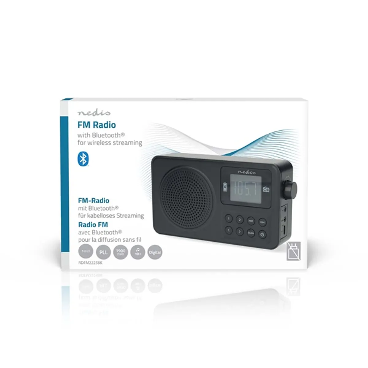 Nedis RDFM2225BK 2.25" hangszóró #6